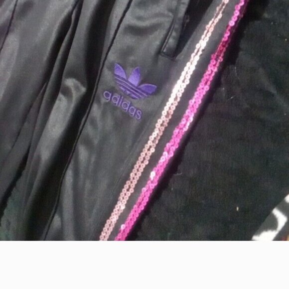 Rare ADIDAS! Chile62 late 90s/ Y2K SEQUINNED! Korn Style Jonathan Davis SUIT! - Picture 5 of 16